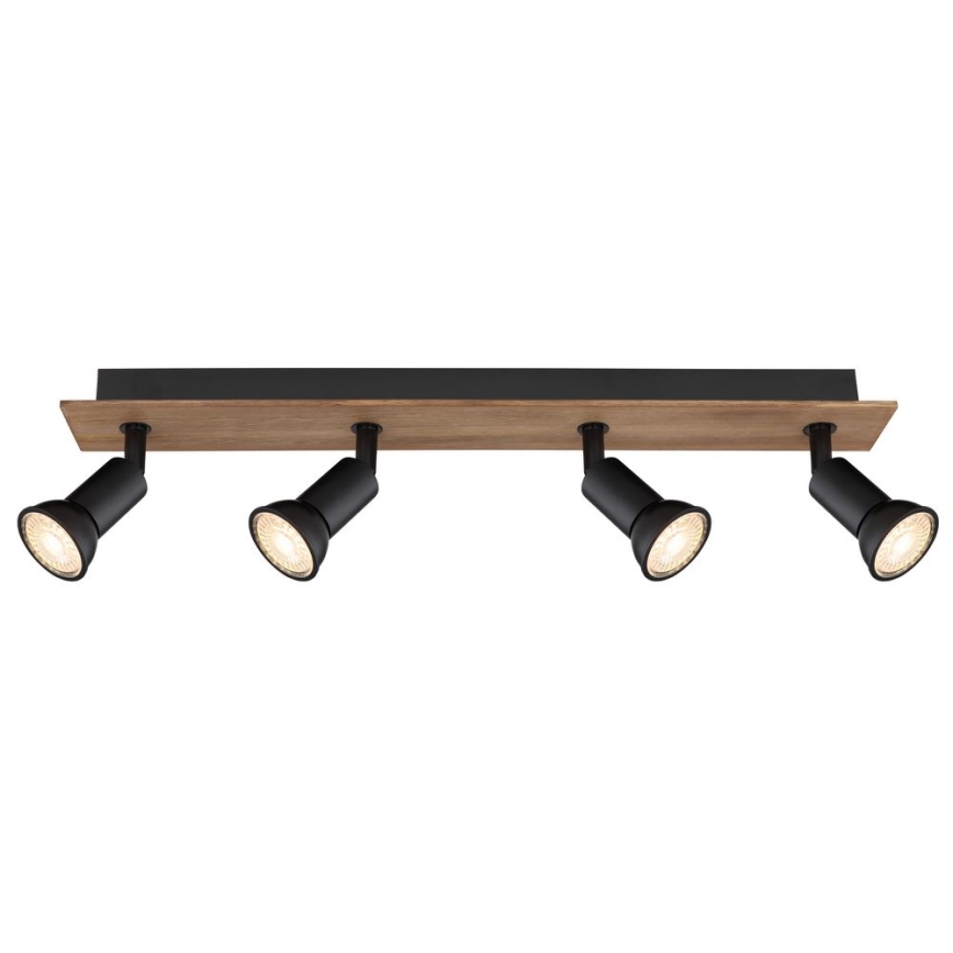 Globo - Foco 4xGU10/35W/230V madeira/metal