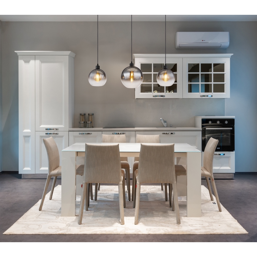 Globo - Lustre suspenso em cabo 3xE27/60W/230V