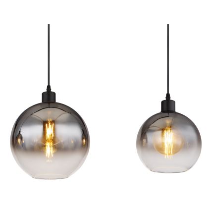 Globo - Lustre suspenso em cabo 3xE27/60W/230V