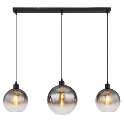 Globo - Lustre suspenso em cabo 3xE27/60W/230V
