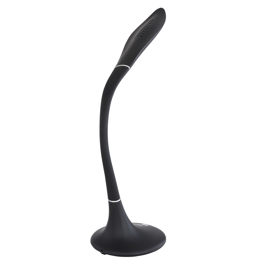 Globo - Lâmpada de mesa LED flexível com regulação por toque LED/9W/230V 3000/4000/6500K preta