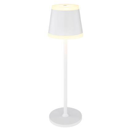 Globo - Lâmpada de mesa recarregável com toque, LED regulável LED/4,6W/230V 1800 mAh USB IP54 branca