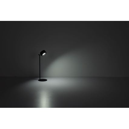 Globo - Lâmpada de mesa tátil LED regulável 4 em 1 LED/4W/5V 3000/4000/5000K 1200 mAh preta