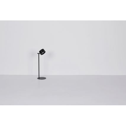 Globo - Lâmpada de mesa tátil LED regulável 4 em 1 LED/4W/5V 3000/4000/5000K 1200 mAh preta