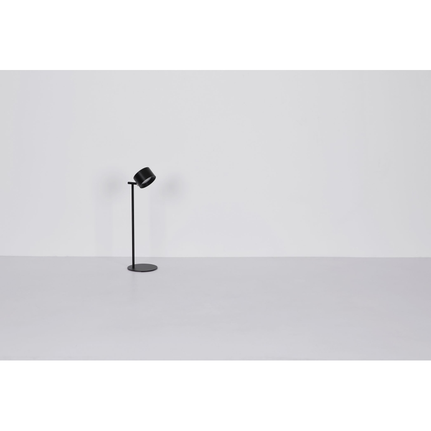 Globo - Lâmpada de mesa tátil LED regulável 4 em 1 LED/4W/5V 3000/4000/5000K 1200 mAh preta