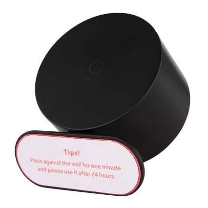 Globo - Lâmpada de mesa tátil LED regulável 4 em 1 LED/4W/5V 3000/4000/5000K 1200 mAh preta