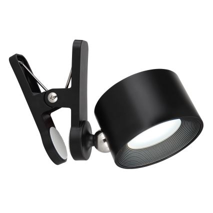 Globo - Lâmpada de mesa tátil LED regulável 4 em 1 LED/4W/5V 3000/4000/5000K 1200 mAh preta