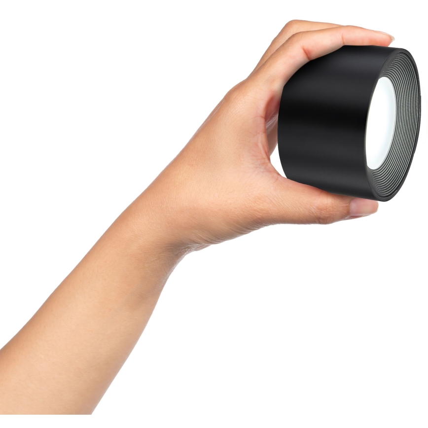 Globo - Lâmpada de mesa tátil LED regulável 4 em 1 LED/4W/5V 3000/4000/5000K 1200 mAh preta