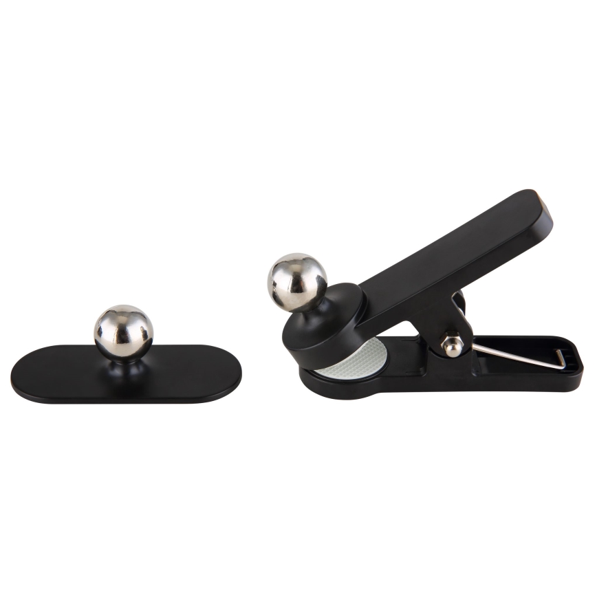 Globo - Lâmpada de mesa tátil LED regulável 4 em 1 LED/4W/5V 3000/4000/5000K 1200 mAh preta