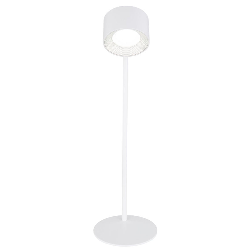 Globo - Lâmpada de mesa tátil LED regulável 4 em 1 LED/4W/5V 3000/4000/5000K 1200 mAh branca