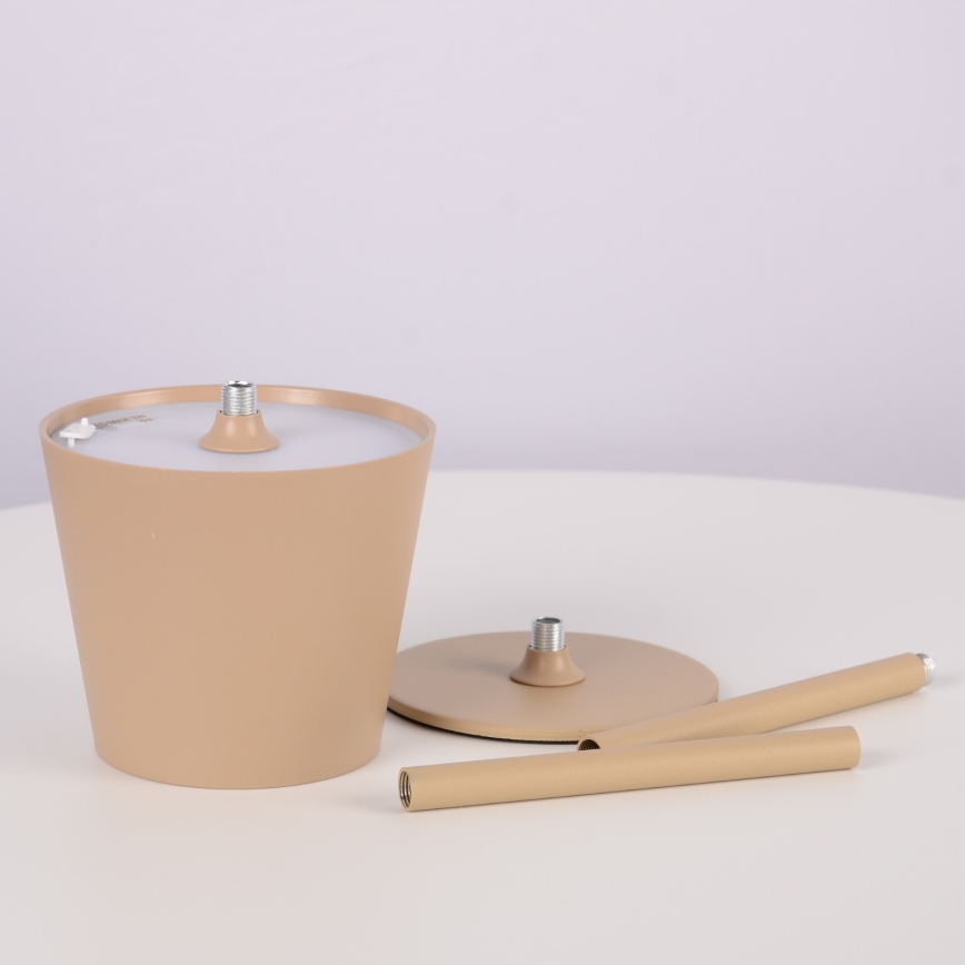 Globo - Candeeiro de exterior LED tátil regulável LED/3W/3,7V IP44 1800 mAh USB bege