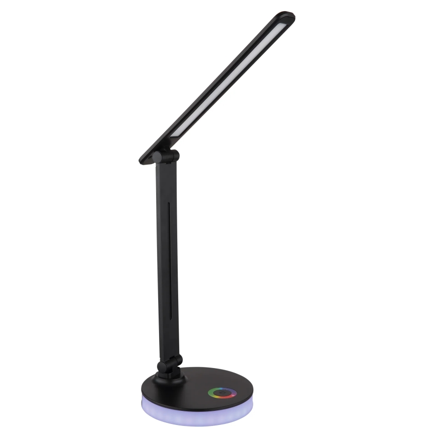 Globo - Lâmpada de mesa tátil dimmerizável LED RGBW LED/5W/230V + LED/2W 2700K/4000K/6500K preta