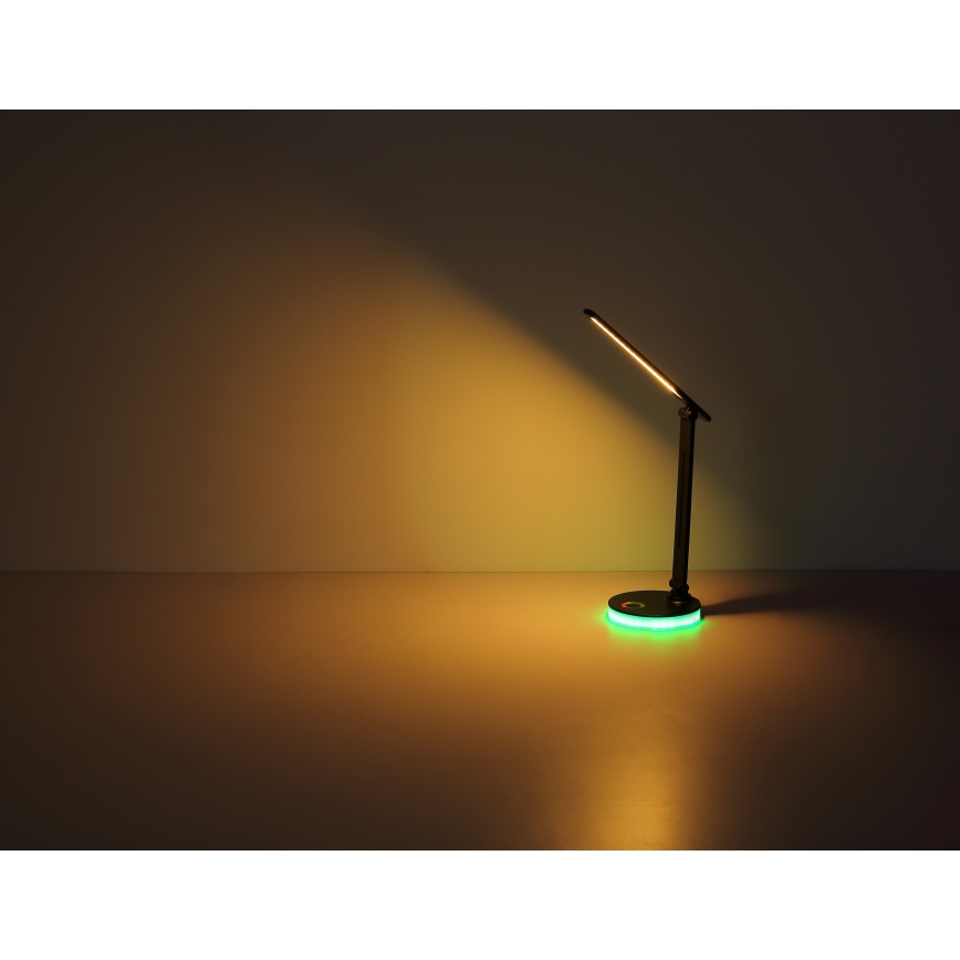 Globo - Lâmpada de mesa tátil dimmerizável LED RGBW LED/5W/230V + LED/2W 2700K/4000K/6500K branca