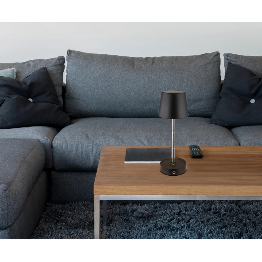 Globo - Lâmpada de mesa recarregável tátil com dimmer LED/1,2W/5V 1200 mAh