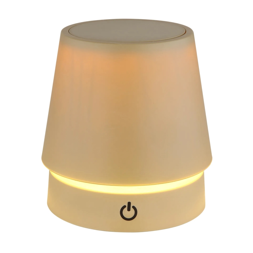 Globo - Lâmpada de mesa LED recarregável com sensor tátil e dimmer LED/1,2W/3V 1200 mAh