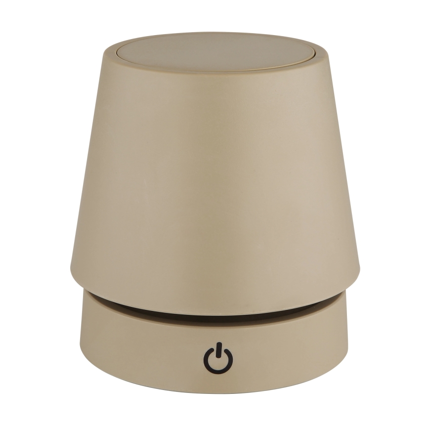 Globo - Lâmpada de mesa LED recarregável com sensor tátil e dimmer LED/1,2W/3V 1200 mAh