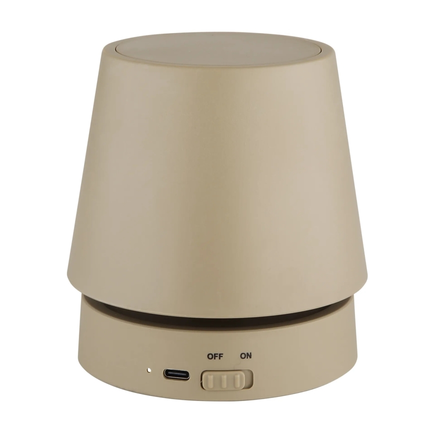 Globo - Lâmpada de mesa LED recarregável com sensor tátil e dimmer LED/1,2W/3V 1200 mAh