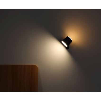 Globo - Lâmpada de mesa tátil LED regulável 4 em 1 LED/6W/3,7V 3000K/4000K/6500K 1500 mAh USB branca