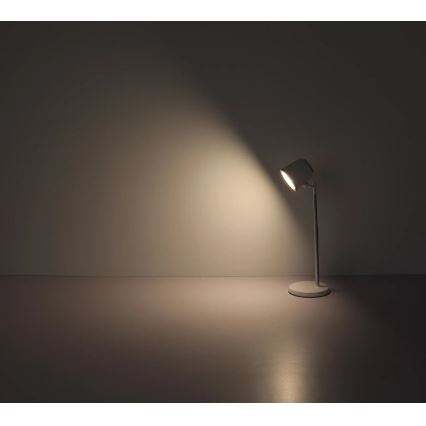 Globo - Lâmpada de mesa tátil LED regulável 4 em 1 LED/6W/3,7V 3000K/4000K/6500K 1500 mAh USB branca