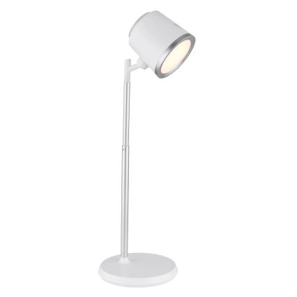 Globo - Lâmpada de mesa tátil LED regulável 4 em 1 LED/6W/3,7V 3000K/4000K/6500K 1500 mAh USB branca