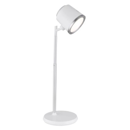 Globo - Lâmpada de mesa tátil LED regulável 4 em 1 LED/6W/3,7V 3000K/4000K/6500K 1500 mAh USB branca