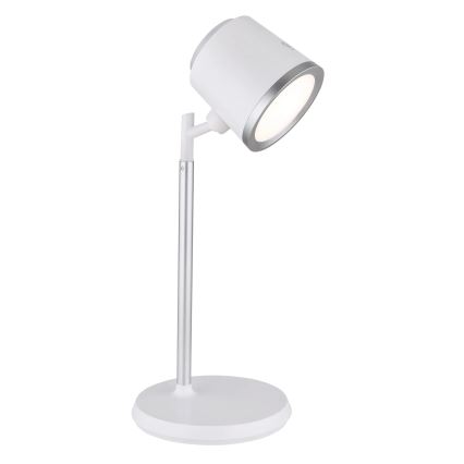 Globo - Lâmpada de mesa tátil LED regulável 4 em 1 LED/6W/3,7V 3000K/4000K/6500K 1500 mAh USB branca