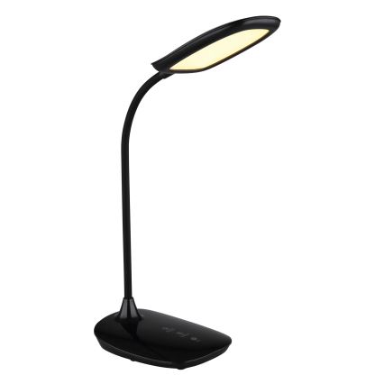 Globo - Candeeiro de mesa táctil LED com regulação LED/9W/230V 3000K/4000K/6500K CRI 90 preto