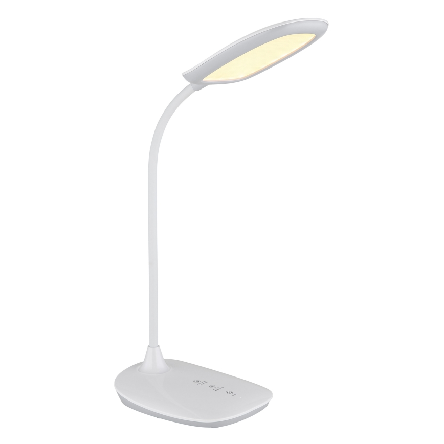 Globo - Candeeiro de mesa táctil LED com regulação LED/9W/230V 3000K/4000K/6500K CRI 90 branco
