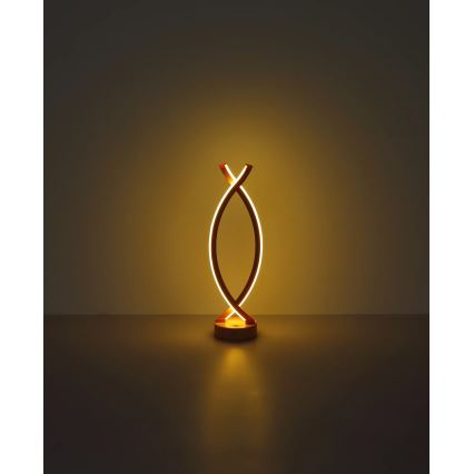 Globo - Lâmpada de mesa tátil LED regulável LED/1W/3,7V 3000K 1800 mAh USB rosa