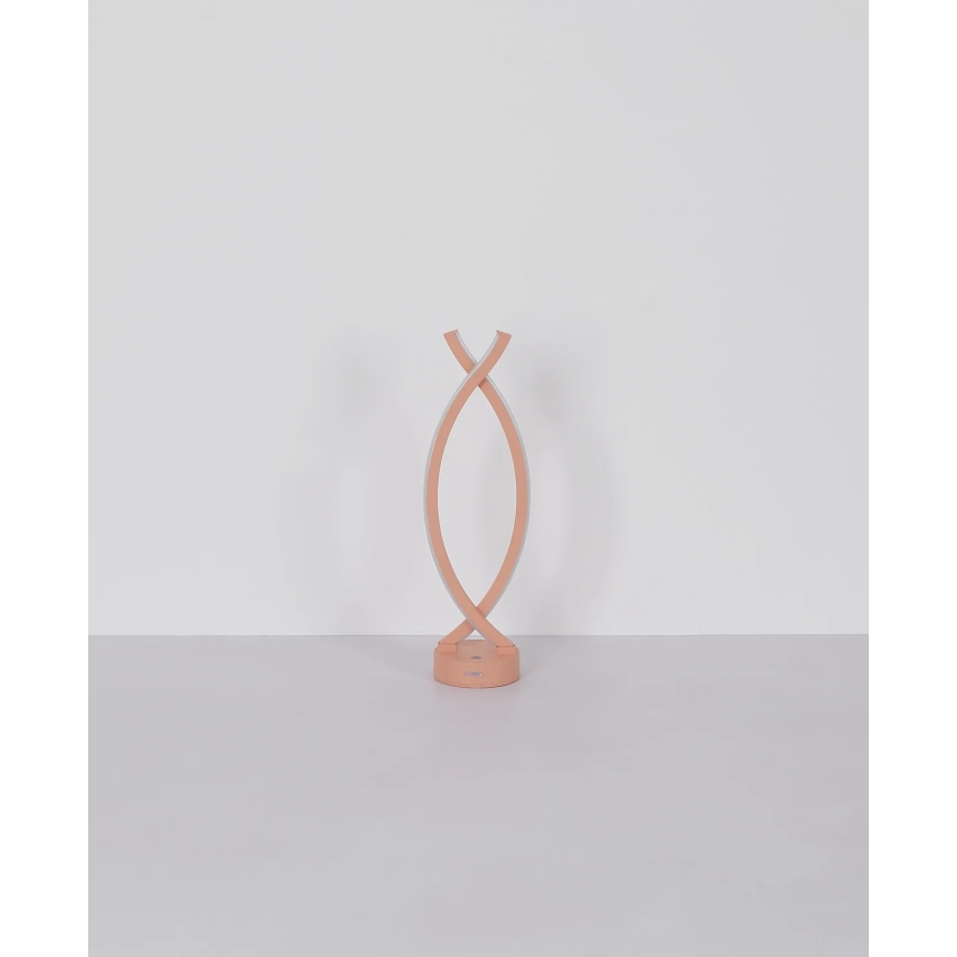 Globo - Lâmpada de mesa tátil LED regulável LED/1W/3,7V 3000K 1800 mAh USB rosa