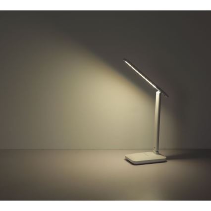 Globo - Lâmpada de mesa recarregável LED com toque e dimmer LED/3W/5V 2800/4000/6500K 1800 mAh branca