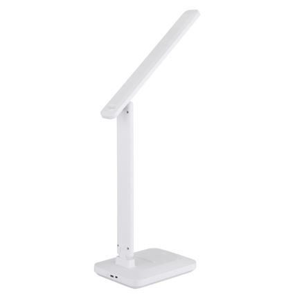 Globo - Lâmpada de mesa recarregável LED com toque e dimmer LED/3W/5V 2800/4000/6500K 1800 mAh branca