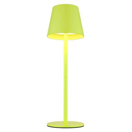 Globo - Lâmpada de mesa para exterior tátil e regulável 3 em 1 (LED, 3W/5V) 3000/4000/5000K IP54 1800 mAh verde