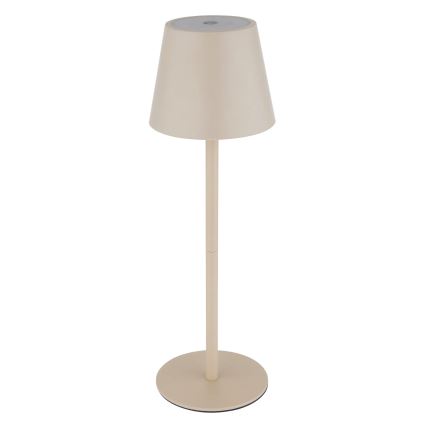 Globo - Lâmpada de mesa exterior LED recarregável com controlo tátil e regulável LED/3W/5V 3000/4000/5000K IP54 1800 mAh