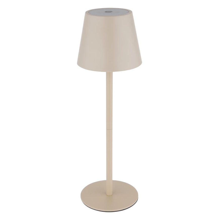 Globo - Lâmpada de mesa exterior LED recarregável com controlo tátil e regulável LED/3W/5V 3000/4000/5000K IP54 1800 mAh