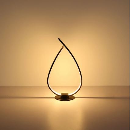 Globo - Candeeiro de secretária LED LED/6W/230V preto