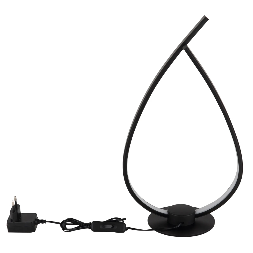 Globo - Candeeiro de secretária LED LED/6W/230V preto