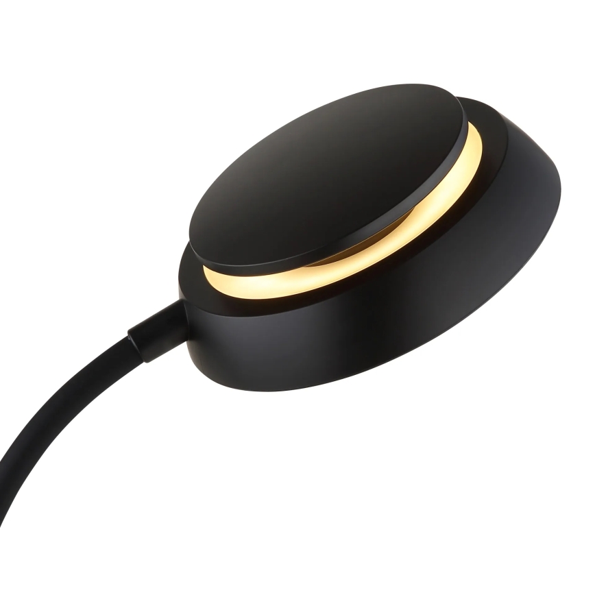 Globo - Lâmpada de mesa tátil dimerizável LED/12W/230V 3000/4000/6500K preta