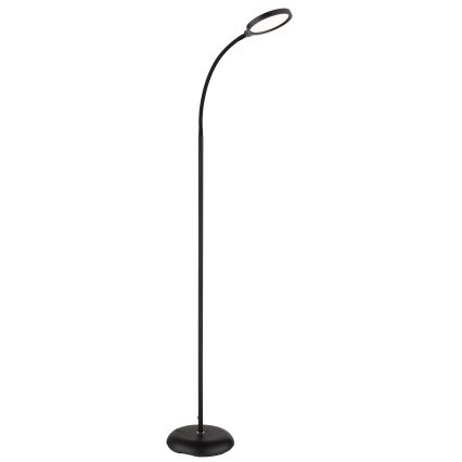 Globo - Candeeiro de pé tátil regulável LED/8W/230V 2700K/4000K/6500K preto