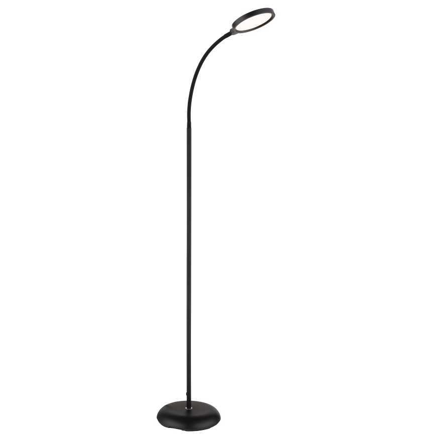 Globo - Candeeiro de pé tátil regulável LED/8W/230V 2700K/4000K/6500K preto