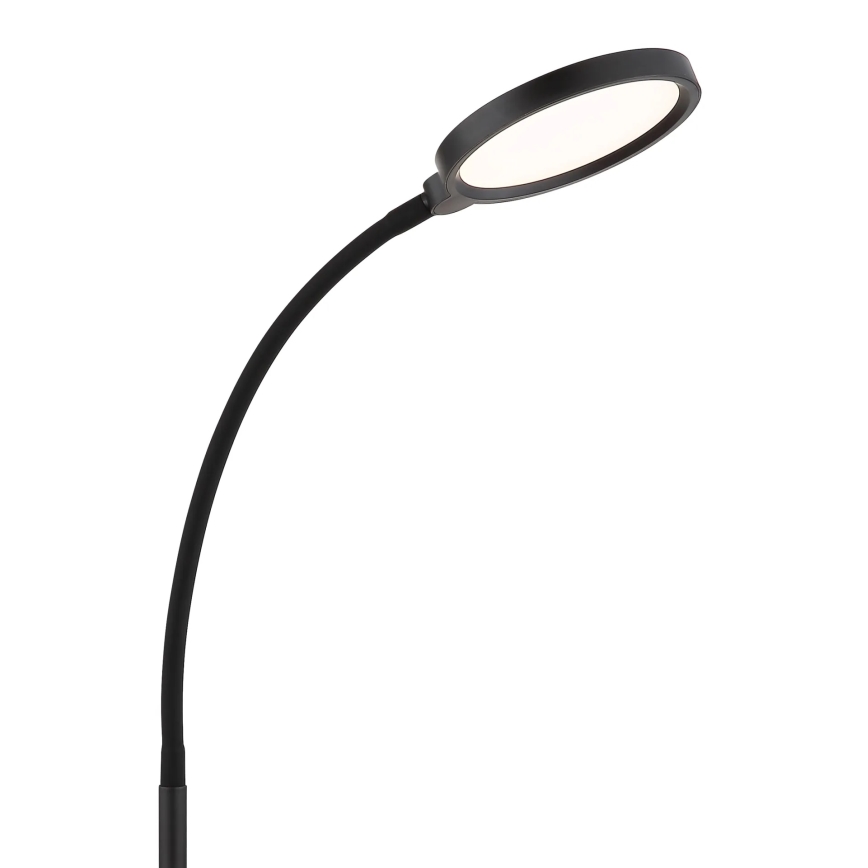 Globo - Candeeiro de pé tátil regulável LED/8W/230V 2700K/4000K/6500K preto