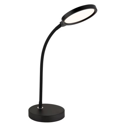 Globo - Lâmpada de mesa tátil dimerizável LED/8W/230V 2700K/4000K/6500K preta