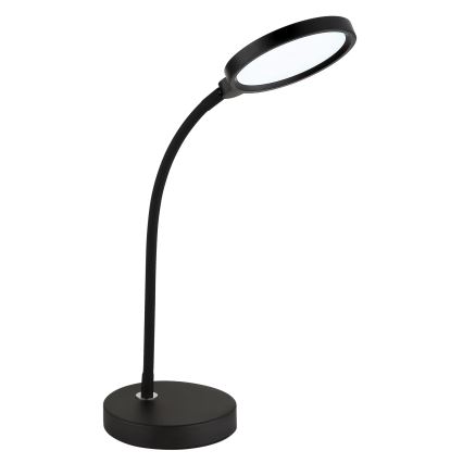 Globo - Lâmpada de mesa tátil dimerizável LED/8W/230V 2700K/4000K/6500K preta