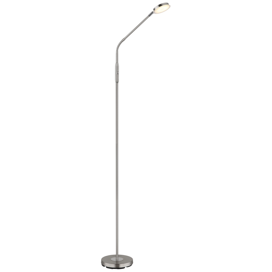 Globo - Candeeiro de pé LED dimerizável com controlo tátil LED/6,5W/230V 2700/3350/4000K cromado fosco