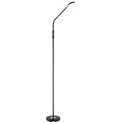 Globo - Candeeiro de pé tátil regulável LED/6,5W/230V 2700/3350/4000K preto