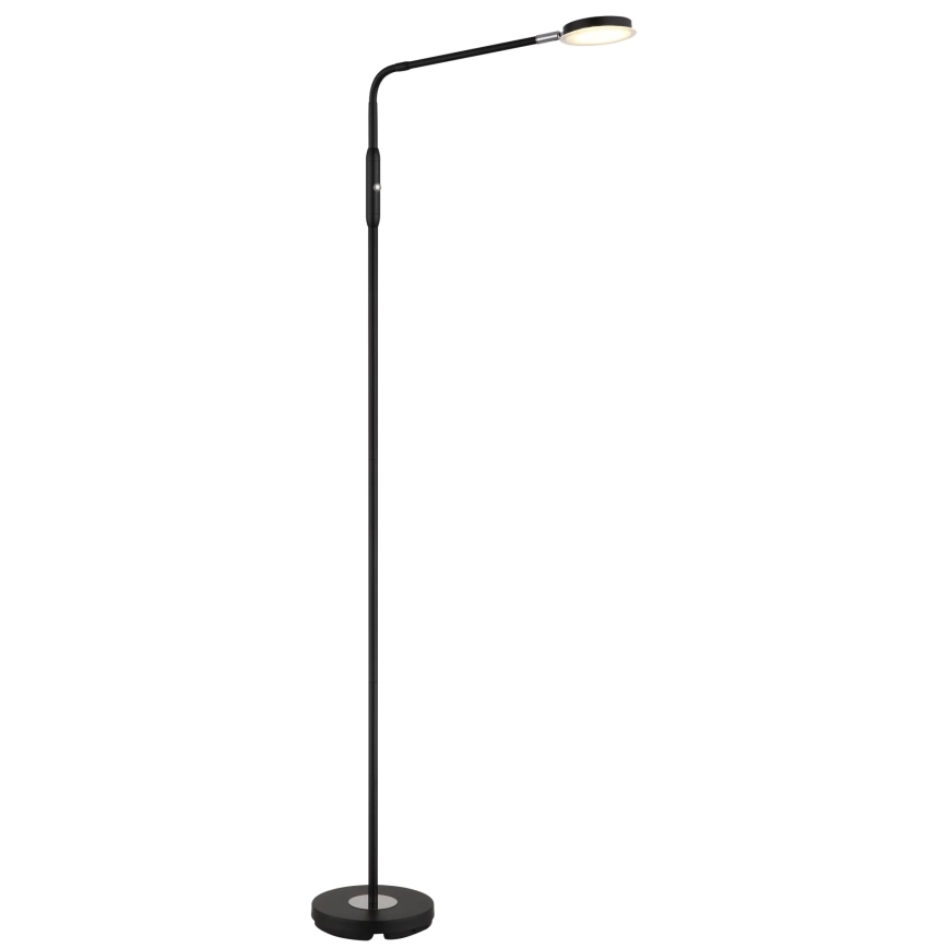 Globo - Candeeiro de pé tátil regulável LED/6,5W/230V 2700/3350/4000K preto