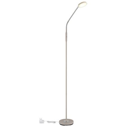 Globo - Candeeiro de pé LED dimerizável com controlo tátil LED/6,5W/230V 2700/3350/4000K bege