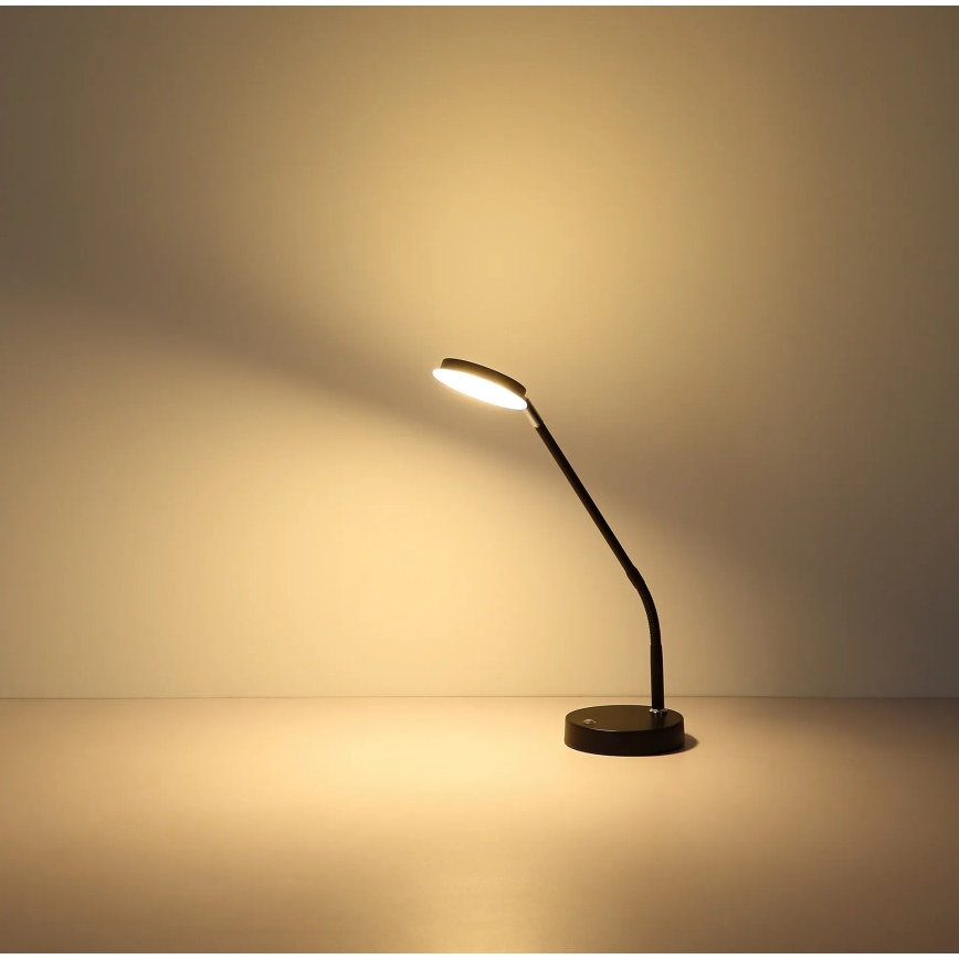 Globo - Candeeiro de mesa tátil LED regulável LED/6,5W/230V 2700/3350/4000K preto