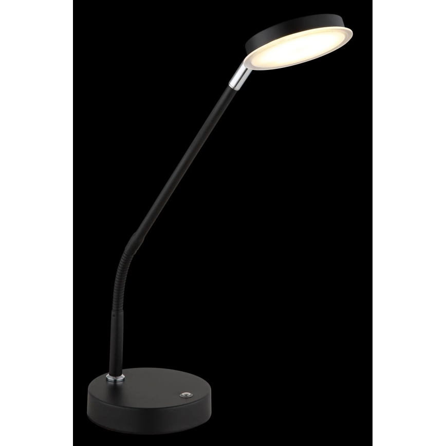 Globo - Candeeiro de mesa tátil LED regulável LED/6,5W/230V 2700/3350/4000K preto