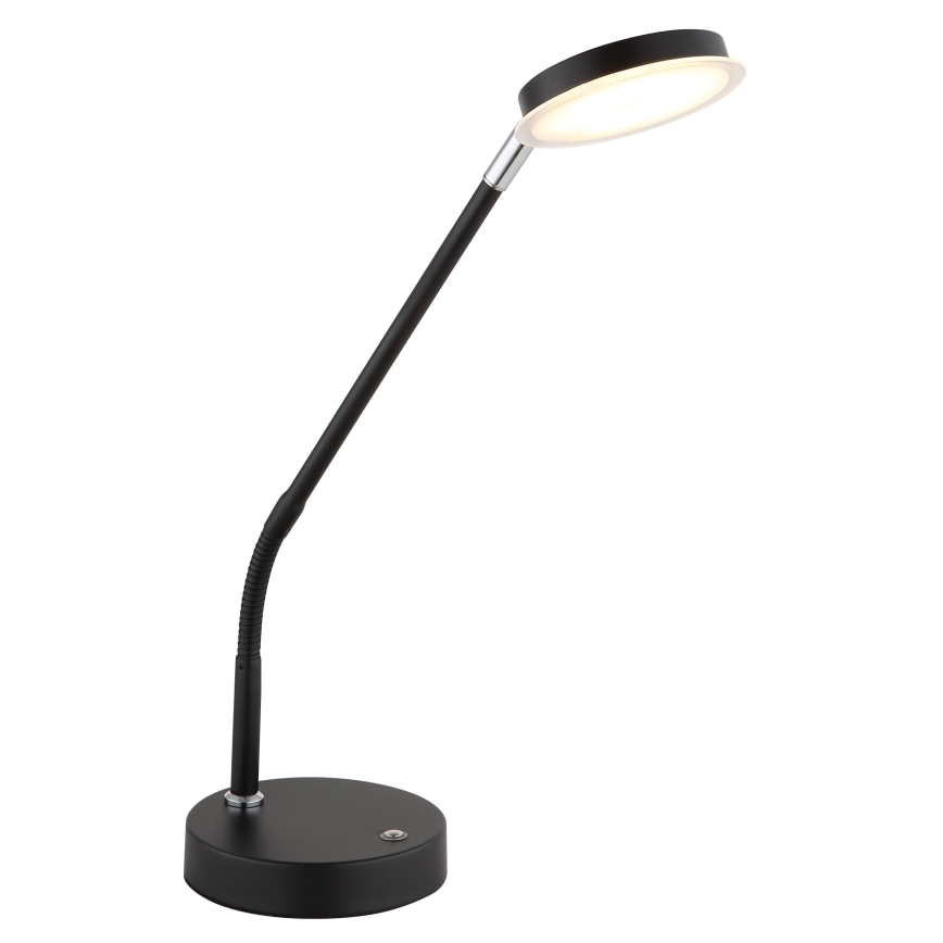 Globo - Candeeiro de mesa tátil LED regulável LED/6,5W/230V 2700/3350/4000K preto